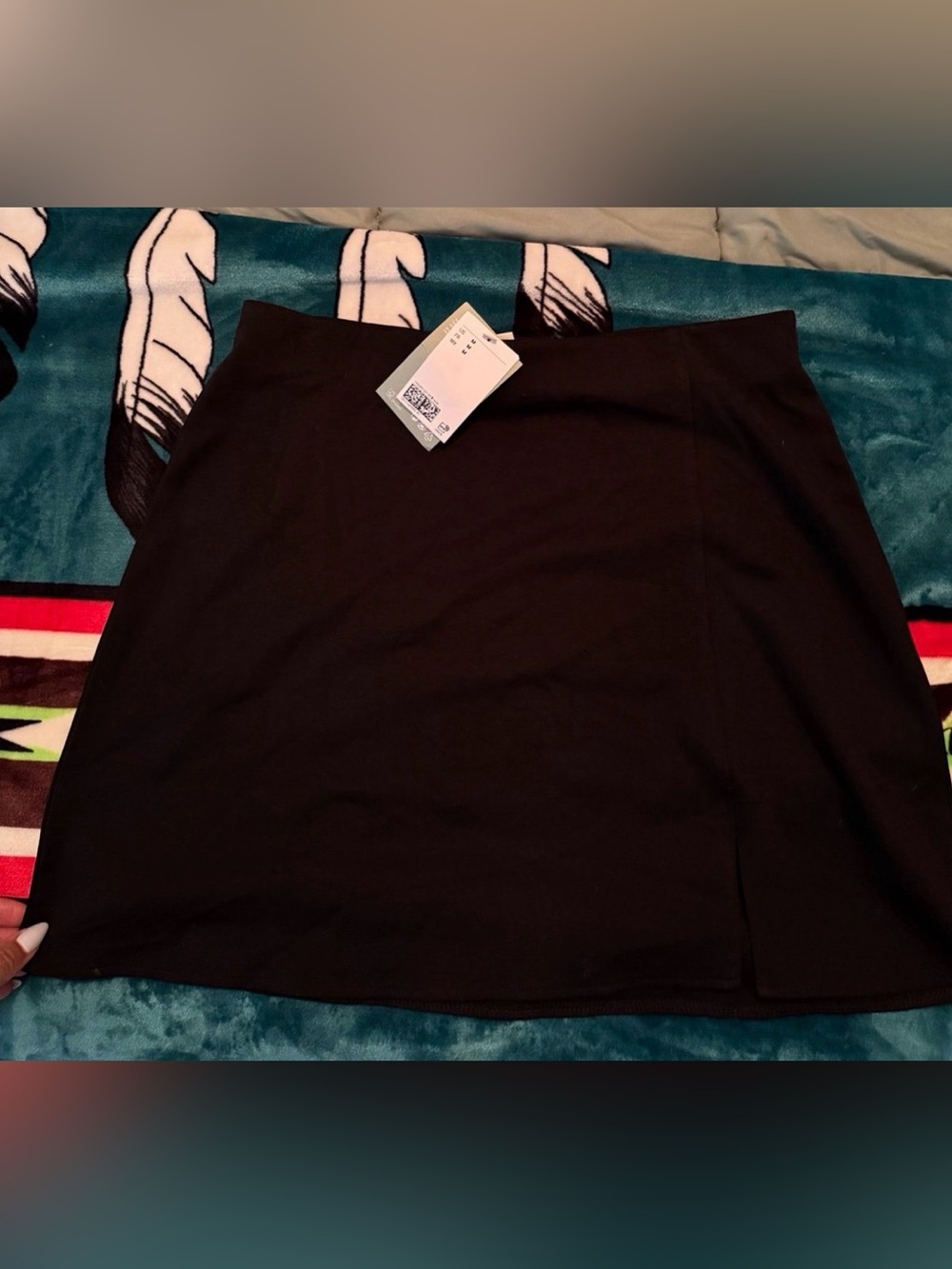 H&M Black Mini Skirt